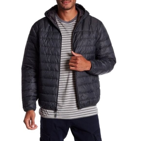 Hawke & Co. Hooded Water Resistant Down Jacket - Picture 1 of 6